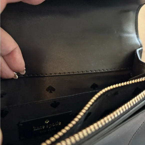 Kate Spade Tan and Black Leopard Crossbody Bag - Picture 3 of 5